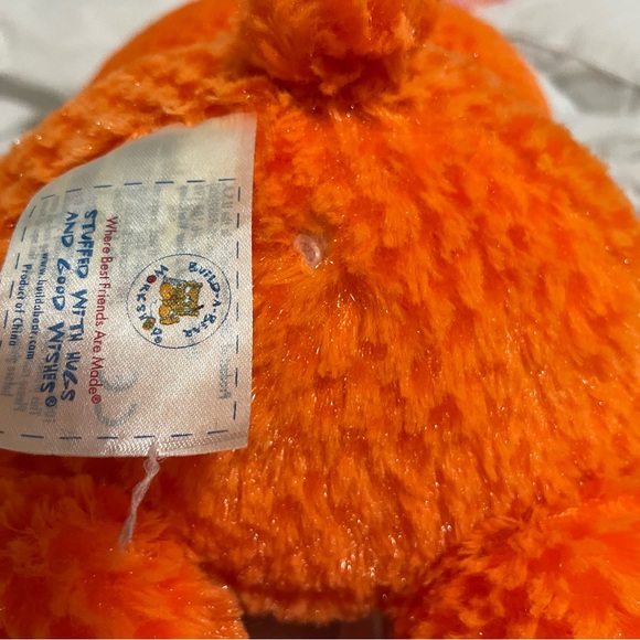 Build a Bear Hello Kitty Orange Halloween Pumpkin 2011 Waffle Pattern Plush - Picture 8 of 9